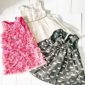 2T Fancy Dress Lot - 3 dresses